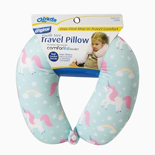6x Cloudz Kids Microbead Travel Neck Pillow - Unicorn